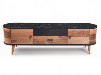 740 - Black Tv Sehpas
